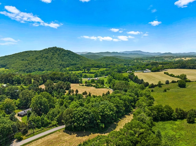 2545 Amanda Ln, Sevierville, TN 37876 - drone / aerial view of mountains and a forest