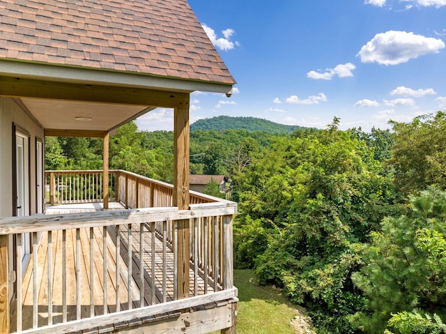 view of deck