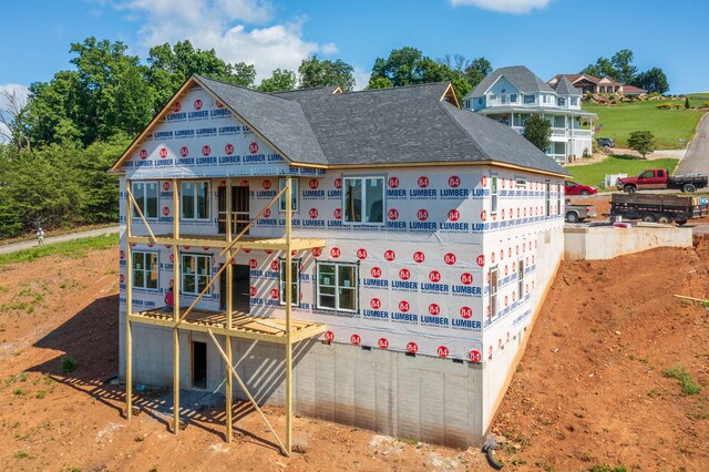 164 Logans Blf, Bean Station, TN 37708 - rear view of property with a shingled roof