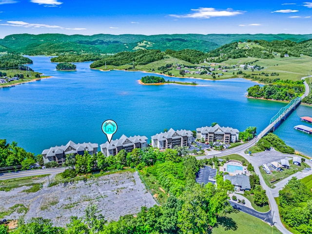 314 Sandpiper Ln, Bean Station, TN 37708 - aerial view of a nearby body of water