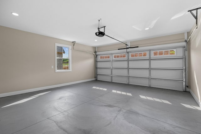 3083 Bridgewater Blvd, Morristown, TN 37814 - garage featuring recessed lighting and a garage door opener