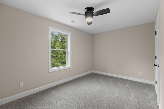 3083 Bridgewater Blvd, Morristown, TN 37814 - carpeted spare room with ceiling fan and baseboards