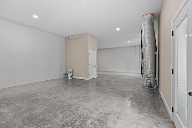 3083 Bridgewater Blvd, Morristown, TN 37814 - basement featuring recessed lighting