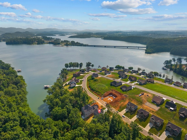 3083 Bridgewater Blvd, Morristown, TN 37814 - bird's eye view of a water and mountain view