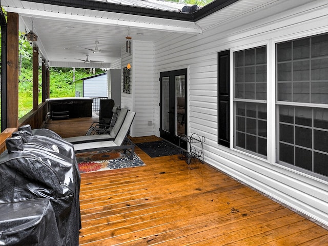 718 Mullins Dr, Sneedville, TN 37869 - view of deck