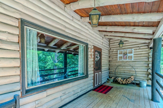 484 Buttermilk Rd, Blountville, TN 37617 - view of deck