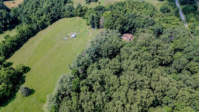 484 Buttermilk Rd, Blountville, TN 37617 - aerial view of property and surrounding area featuring rural landscape and a heavily wooded area