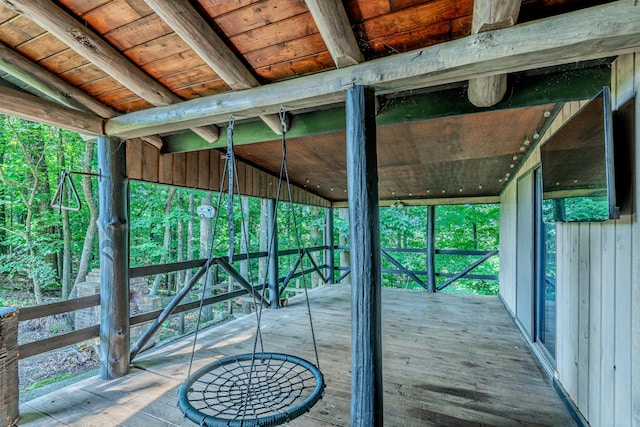 484 Buttermilk Rd, Blountville, TN 37617 - view of wooden terrace