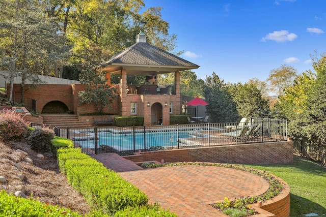 1442 Darbee Dr, Morristown, TN 37814 - view of swimming pool featuring a patio