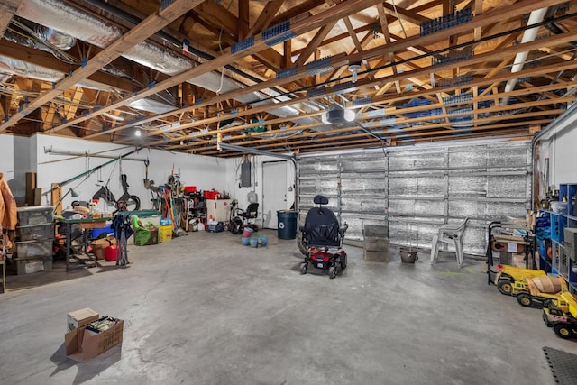 822 Osprey Dr, Morristown, TN 37814 - garage with a garage door opener