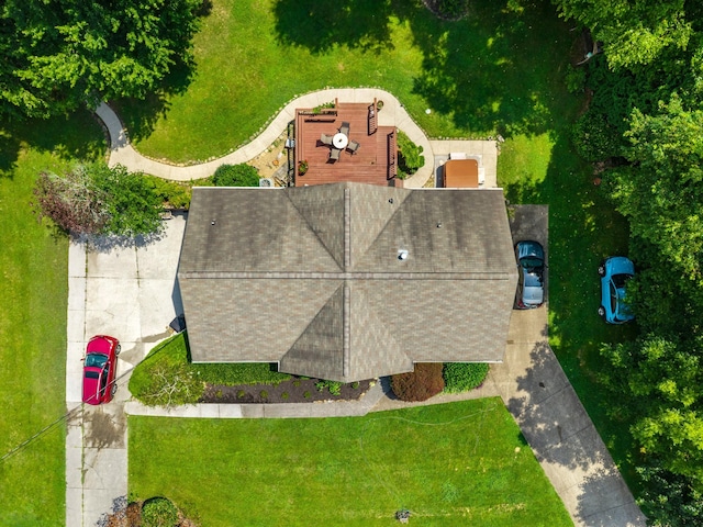 822 Osprey Dr, Morristown, TN 37814 - view from above of property
