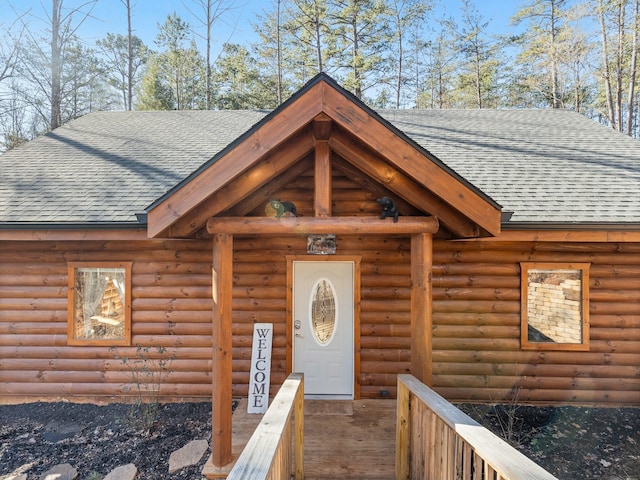 view of property entrance