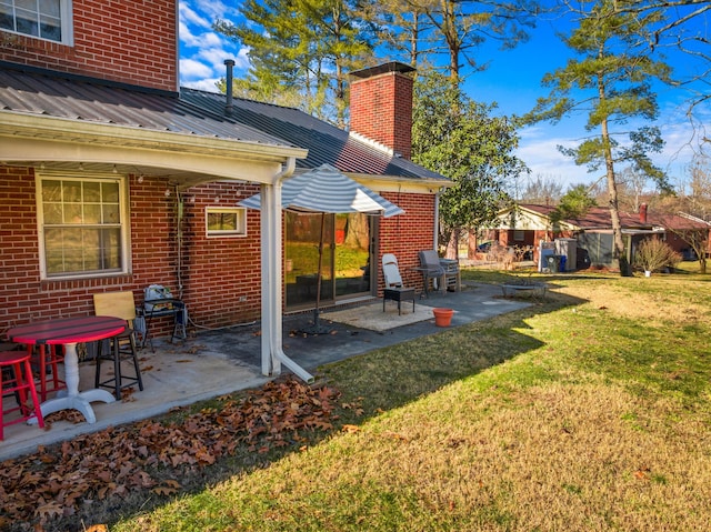 exterior space featuring a patio