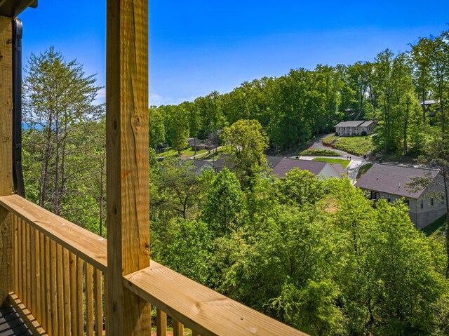 3183 Bridgewater Blvd, Morristown, TN 37814 - exterior space featuring a wooded view