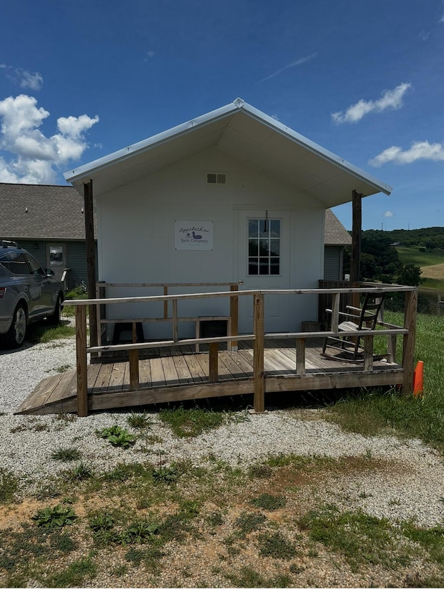 639 Mcguire Rd, New Market, TN 37820 - back of house featuring a deck
