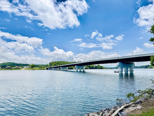 1564 Tranquility Trl, Dandridge, TN 37725 - water view with a notable bridge