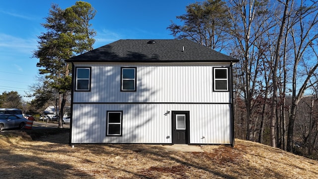 view of back of property