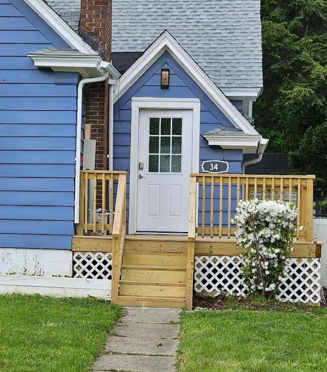 view of property entrance