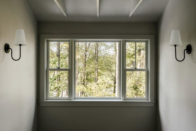 interior space with a wealth of natural light