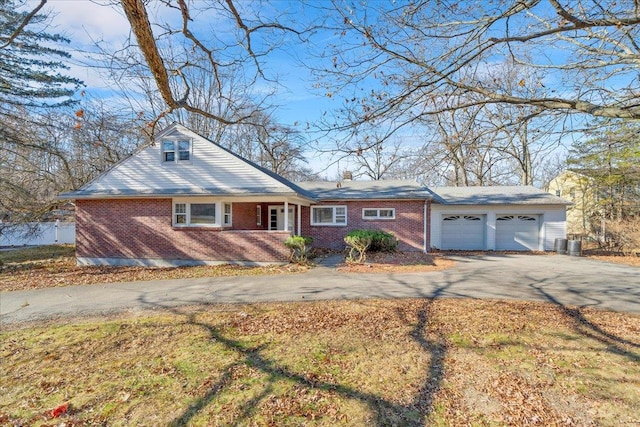 ranch-style house with a garage