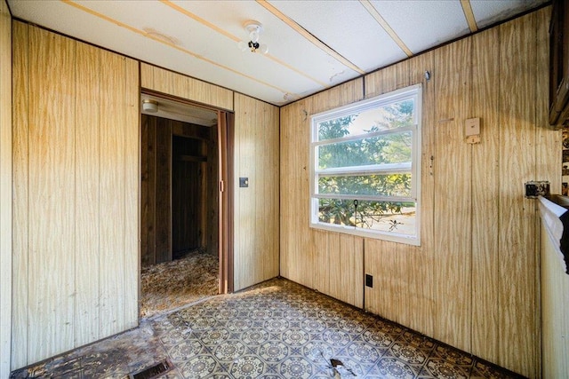 40 Collins Rd, Eldred, NY 12732 - empty room featuring wooden walls