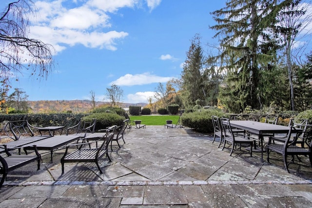 view of patio