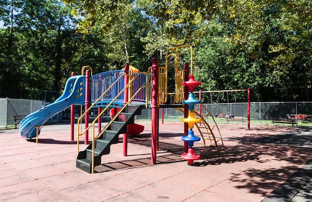 view of play area