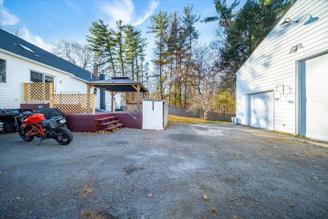 41 White Oaks Rd, Hyde Park, NY 12538 - view of property exterior featuring a gazebo and a garage