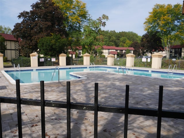 view of pool