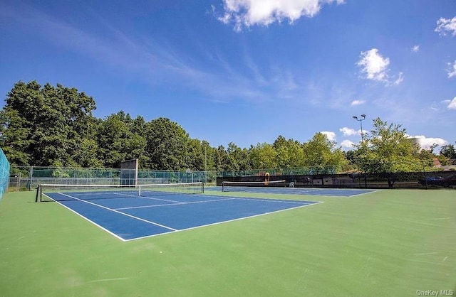 view of sport court with basketball court