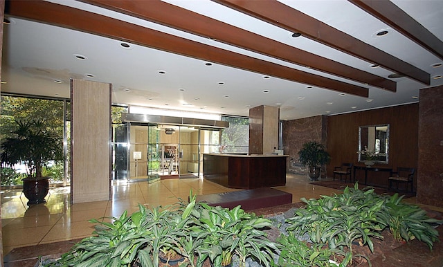 view of reception