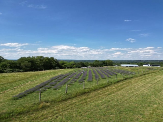 exterior space featuring a rural view