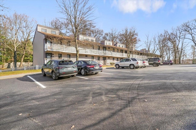 view of car parking