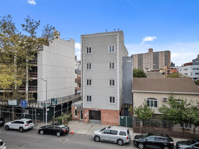 view of property with a city view