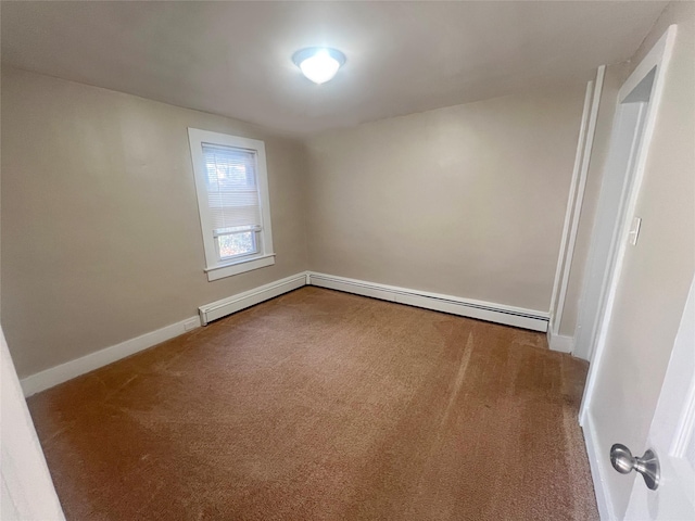 spare room with carpet