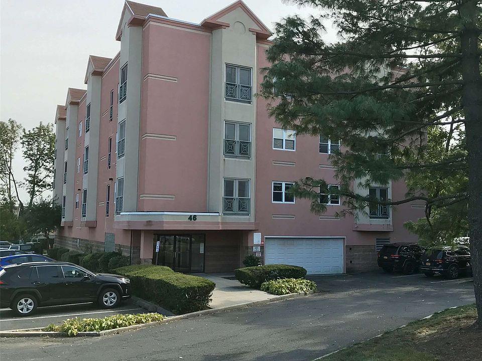 view of property with a garage