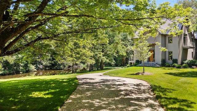 26 Pound Ridge Rd, Pound Ridge, NY 10576 - surrounding community with a yard