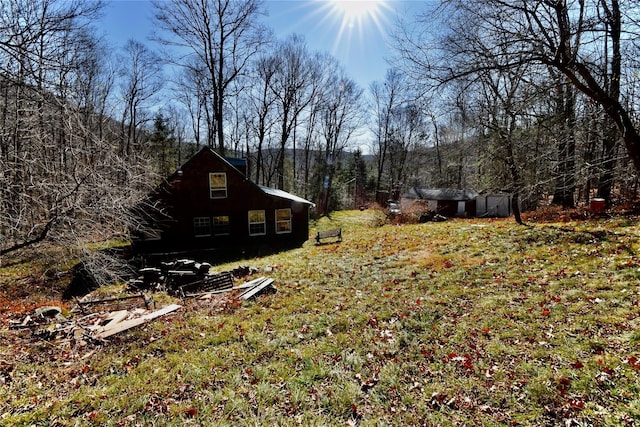 339 Mountain Lake Rd, Andes, NY 13731 - view of yard with a view of trees
