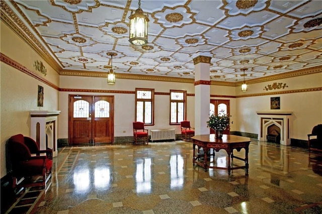 view of community lobby