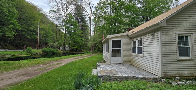 71 Peekamoose Rd, Sundown, NY 12740 - view of yard with a patio area
