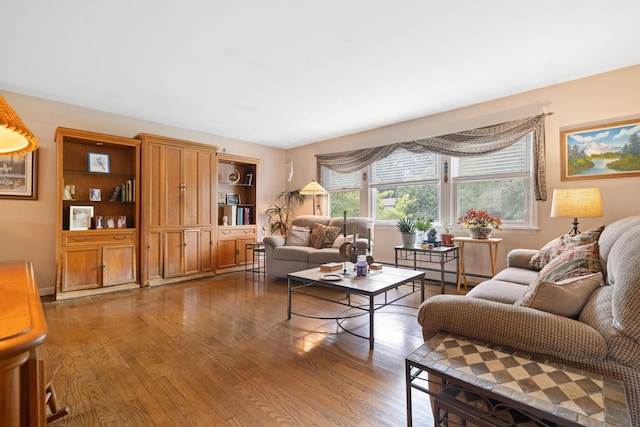 27 Stubbe Dr, Stony Point, NY 10980 - living area featuring wood finished floors and baseboard heating