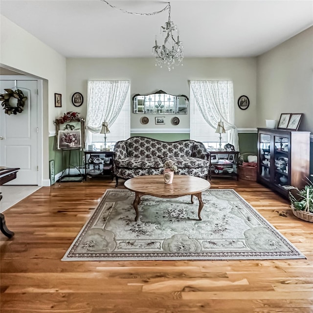 37 Woodcock Mtn Rd, Washingtonville, NY 10992 - living area featuring healthy amount of natural light and wood finished floors
