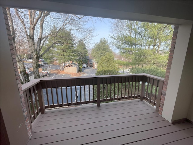 3 Woods End Cir Unit 3P, Peekskill, NY 10566 - view of wooden terrace