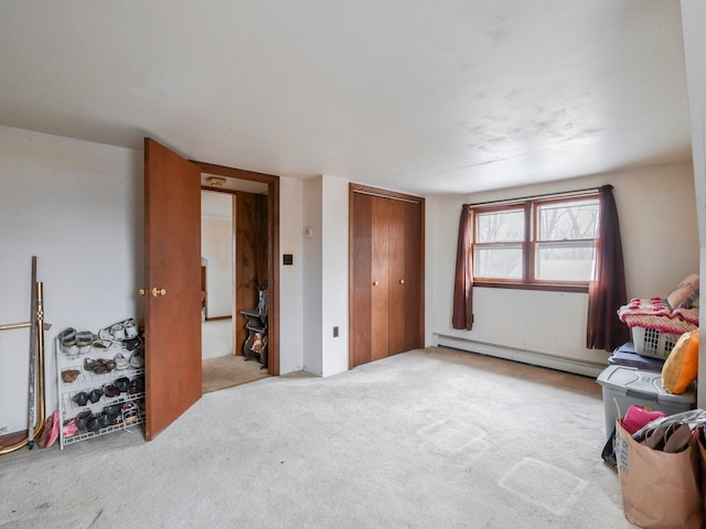 989 State Route 17k, Montgomery, NY 12549 - sitting room with a baseboard radiator and carpet