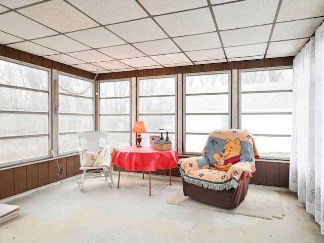 989 State Route 17k, Montgomery, NY 12549 - sunroom / solarium featuring a drop ceiling