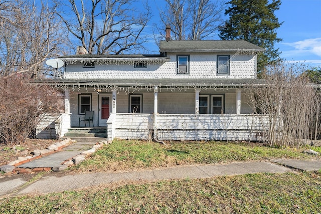 view of front of house featuring a porch