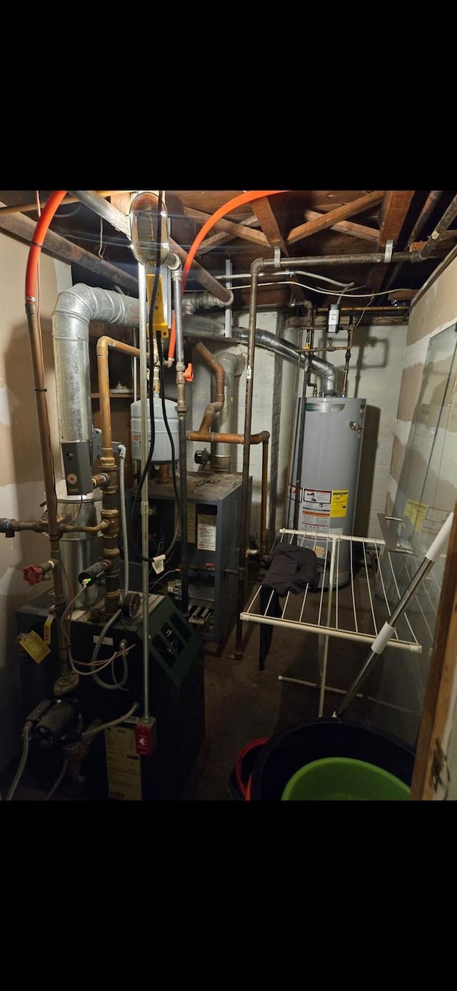 utilities with water heater