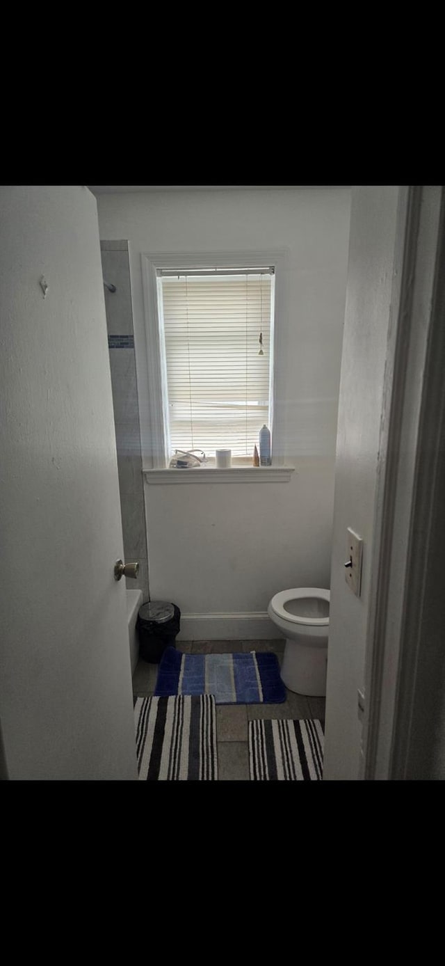 bathroom with toilet