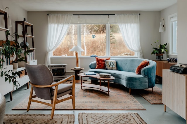 view of living room