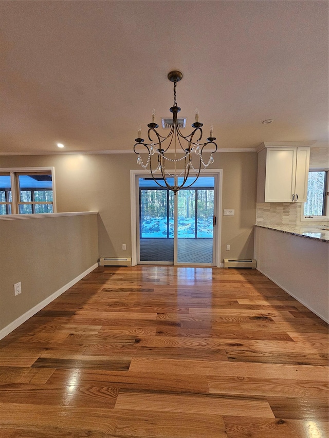 hall featuring wood walls